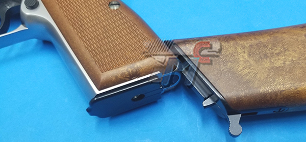 WE Browning Hi-Power MK3 with Stock (SV) - Click Image to Close